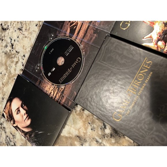 Game of Thrones The Complete Second 2nd 2 Season DVD 2013 5 Disc Box Set Fantasy - Picture 8 of 12